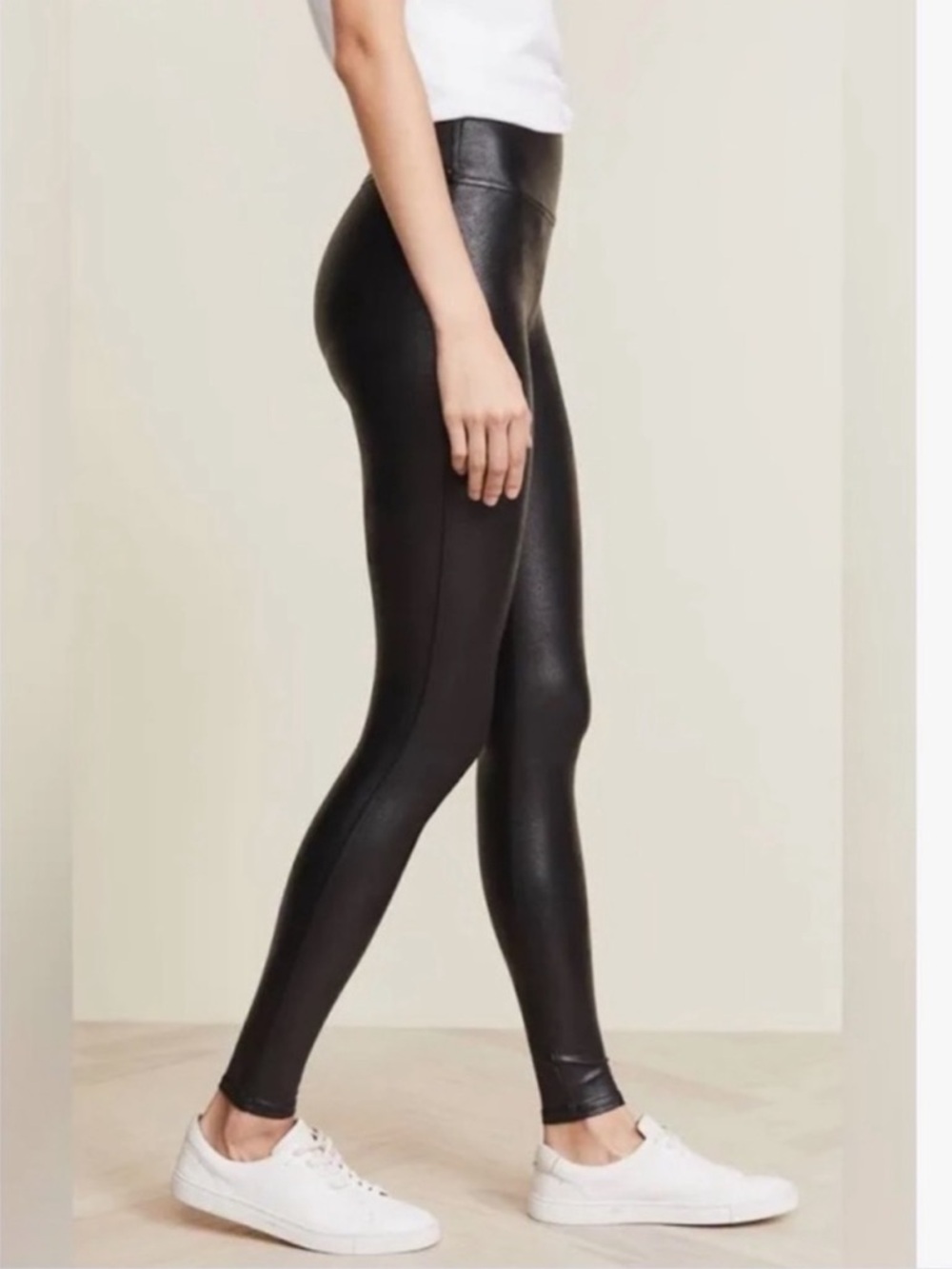 NWT Faux Leather Look Leggings